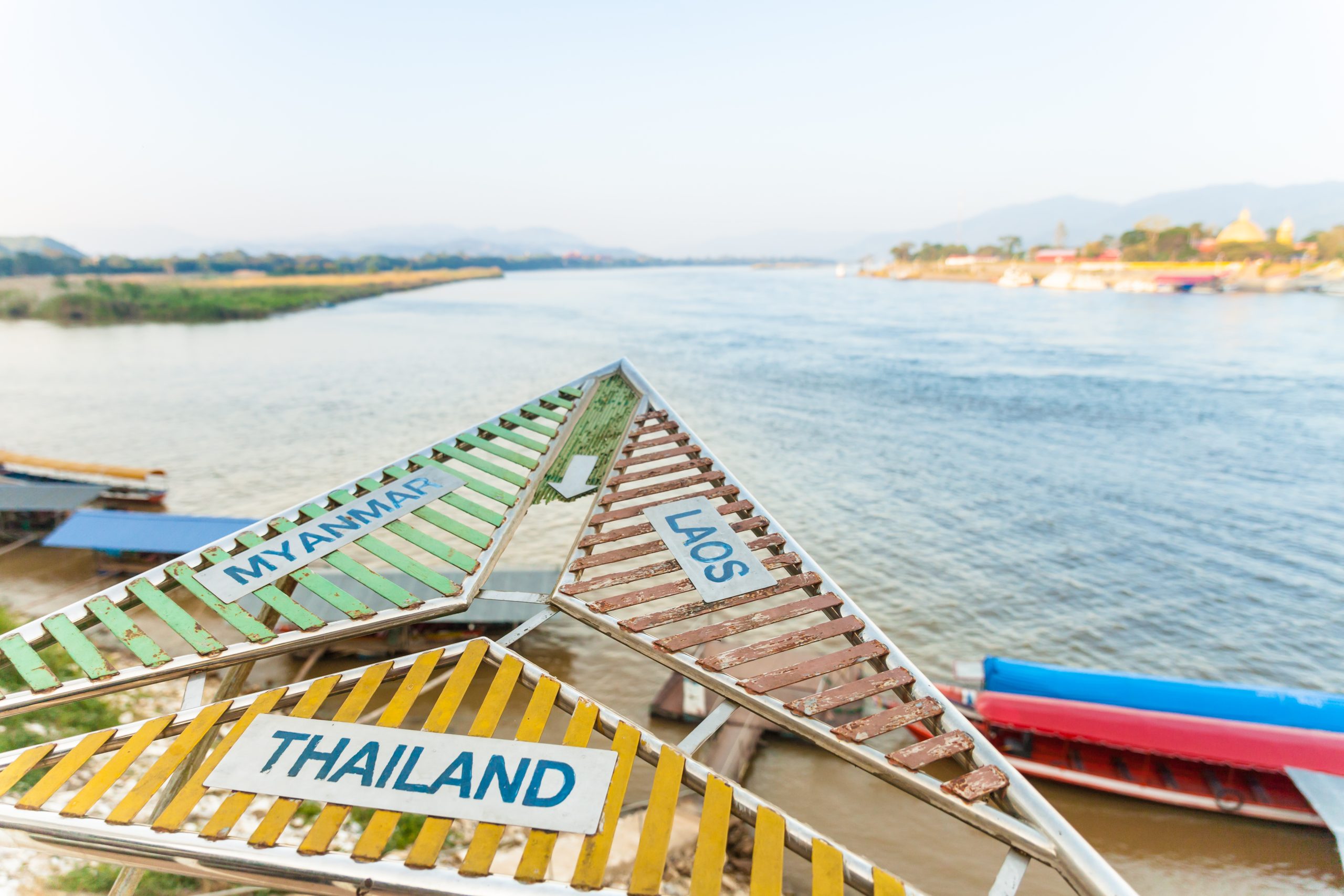 Golden Triangle - The border of Thailand, Burma and Laos